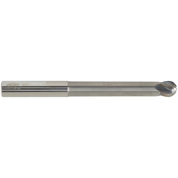 Cgs Tool 4Fl 30 Deg Profile Ball End W/ Reduced Neck 3/8"Dia 5/8"Loc W/ 1-5/8" Reach 4"Oal 8007 - main